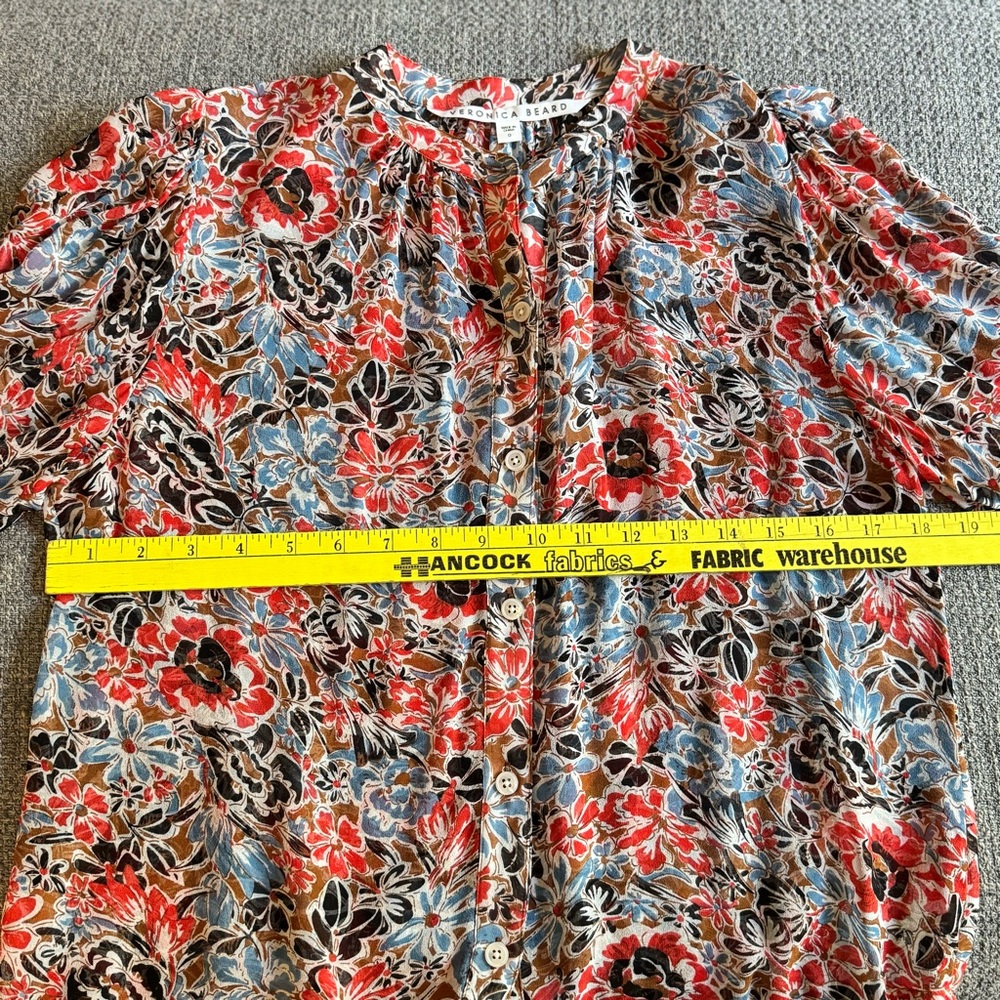 Veronica Beard Ashlynn  Top Multi Color 0 - Picture 9 of 10
